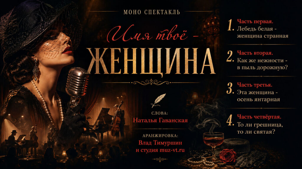 Имя твоё - Женщина спектакль