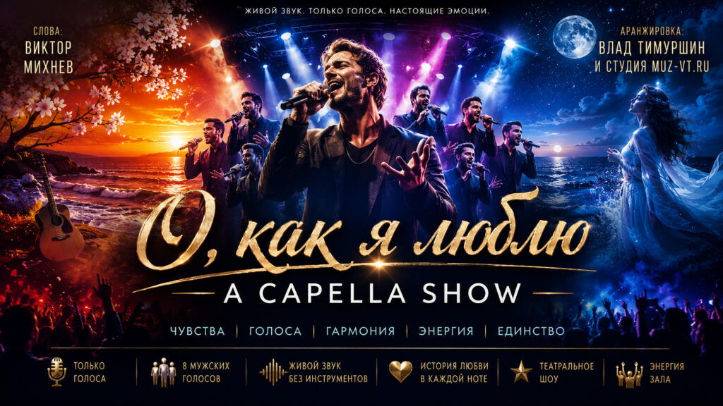 О, как я люблю A CAPELLA SHOW