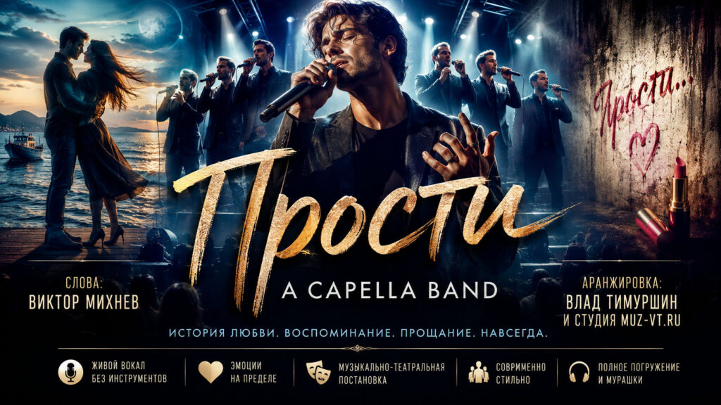 Прости - A CAPELLA BAND - Виктор Михнев и студия Muz-vt.ru