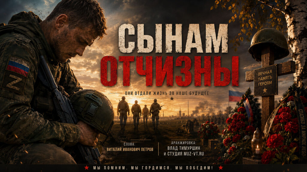 Сынам отчизны песня Влад Тимуршин Виталий Петров