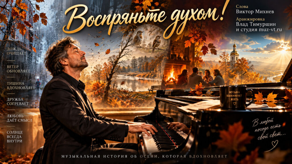 Воспряньте духом! Осень Слова Виктор Михнев Аранжировка Влад Тимуршин и студия muz-vt.ru